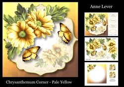 Chrysanthemum Corner - Pale Yellow