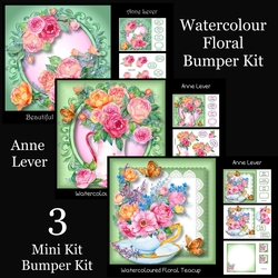 Watercolour Floral Bumper Kit