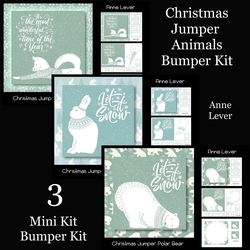 Christmas Jumper Animals Bumper Kit