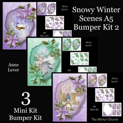 Snowy Winter Scenes A5 Bumper Kit 2