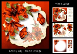 Lovely Lily - Flame Orange
