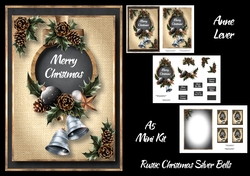 Rustic Christmas Silver Bells