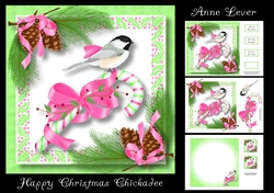 Happy Christmas Chickadee