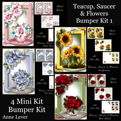 Teacup, Saucer & Flowers Bumper Kit 1