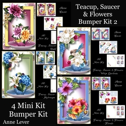 Teacup, Saucer & Flowers Bumper Kit 2