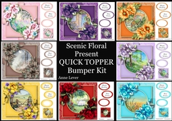 Scenic Floral Present QUICK TOPPER Bumper Kit