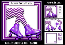 Roller Disco Queen - Purple