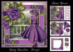 Lady Camellia - Purple
