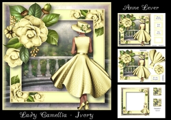 Lady Camellia - Ivory