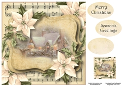Snowy Christmas Inn 8x8