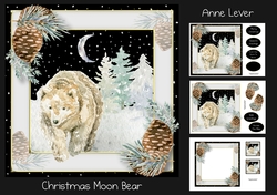 Christmas Moon Bear
