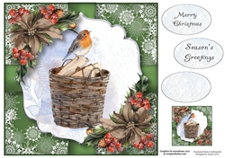 The Log Basket Robin 8x8