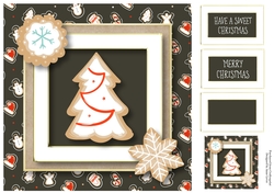 The Christmas Cookie - Tree 8x8
