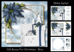Gift Boxes For Christmas - Blue