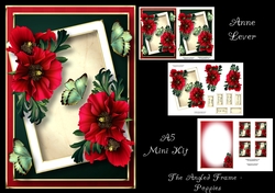 The Angled Frame - Poppies