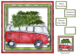 The VW Van At Christmas - Male 8x8