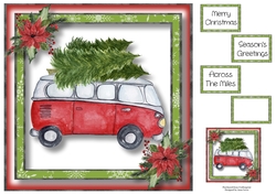 The VW Van At Christmas 8x8