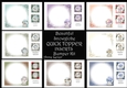 Beautiful Snowglobe QUICK TOPPER INSERTS Bumper Kit