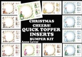 Christmas Cheers! QUICK TOPPER INSERTS Bumper Kit