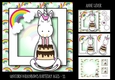 Unicorn & Rainbows Birthday Ages - 11