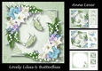 Lovely Lilies & Butterflies