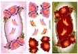 Florals & Butterflies 4 - 2 DL Toppers