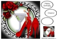 Stilettos & Cocktails - Red - Version 2 8x8