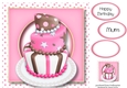 Topsy Turvy Birthday Cake In Pink 8x8