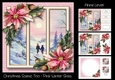 Christmas Scenic Trio - Pink Winter Skies