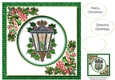 Enameled Christmas - Lantern 8x8