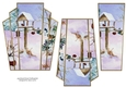 Art Deco Watercolour Stacker Winter Scenes 2