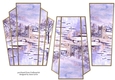 Art Deco Watercolour Stacker Winter Scenes 8