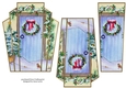 Art Deco Watercolour Stacker Winter Scenes 10
