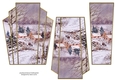 Art Deco Watercolour Stacker Winter Scenes 11