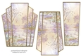 Art Deco Watercolour Stacker Winter Scenes 12