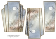Art Deco Watercolour Stacker Winter Scenes 15
