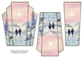 Art Deco Watercolour Stacker Winter Scenes 18