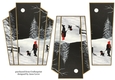 Art Deco Watercolour Stacker Winter Scenes 20