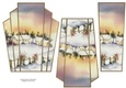 Art Deco Watercolour Stacker Winter Scenes 22