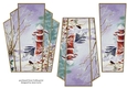 Art Deco Watercolour Stacker Winter Scenes 29