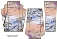 Art Deco Watercolour Stacker Winter Scenes 30