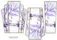 Art Deco Watercolour Stacker Winter Scenes 34