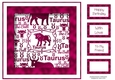 Zodiac In Pink - Taurus