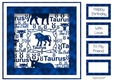 Zodiac In Blue - Taurus