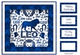 Zodiac In Blue - Leo