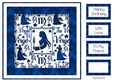 Zodiac In Blue - Virgo