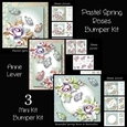 Pastel Spring Roses Bumper Kit