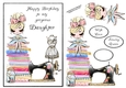 Gorgeous Daughter Sewing Queen - Blonde