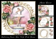 Ballerina Music Box With Pink Roses