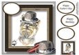 Dapper Dog For Fathers Day - Yorkshire Terrier 8x8